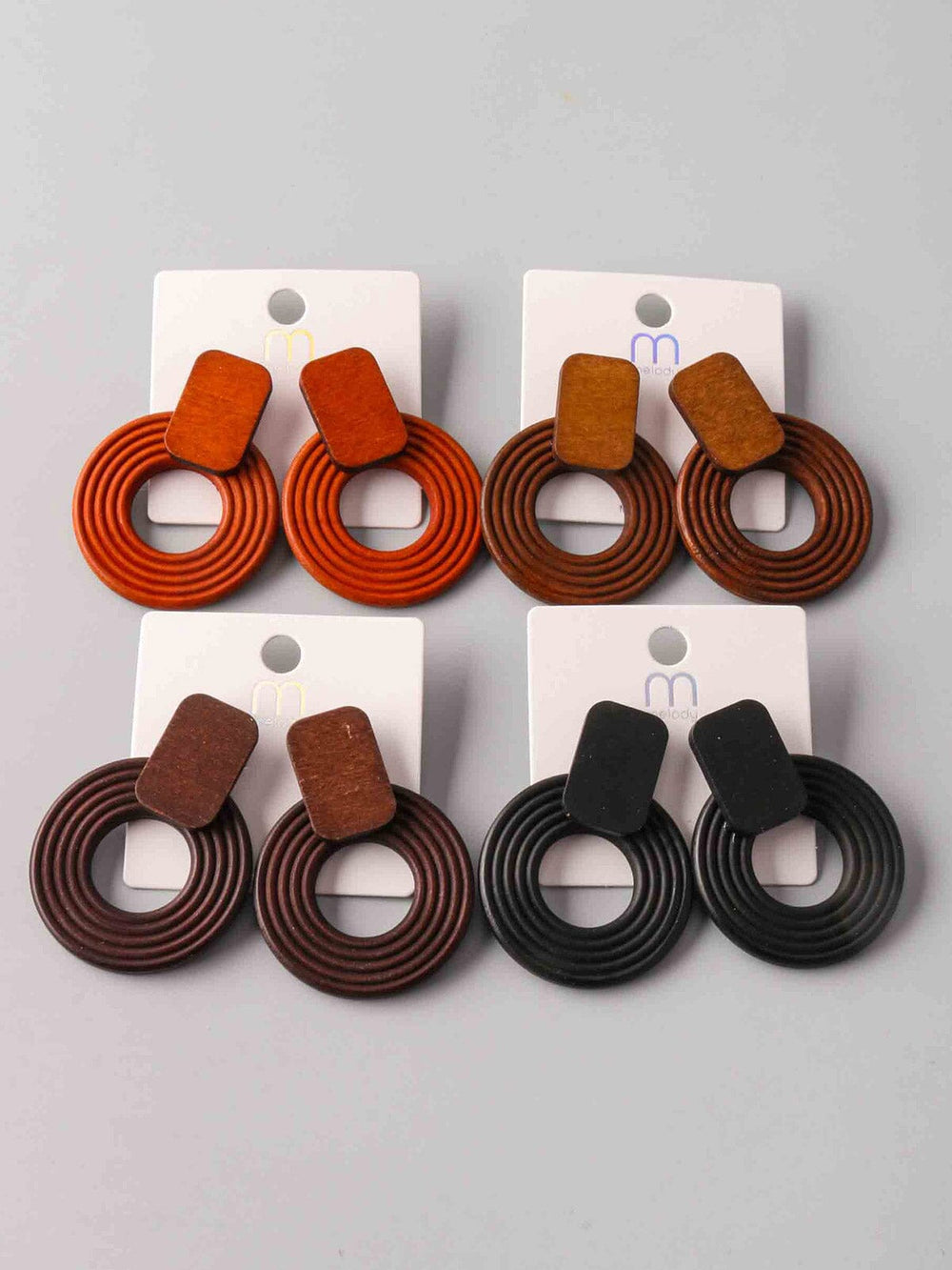 FASHION ASSORTED COLORS EARRINGS