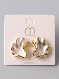 FASHION GOLD PEARL EARRINGS