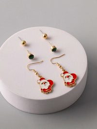 FASHION ASSORTED HOLIDAY 3PCS. SET EARRINGS