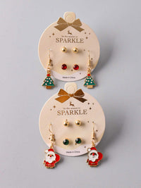 FASHION ASSORTED HOLIDAY 3PCS. SET EARRINGS