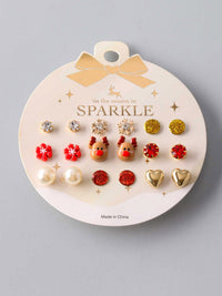 FASHION ASSORTED HOLIDAY EARRINGS SETS