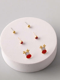 FASHION ASSORTED CHIRSTMAS EARRINGS SETS