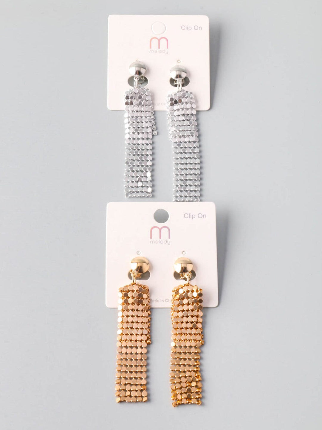 WOMEN'S GOLD & SILVER EARRINGS