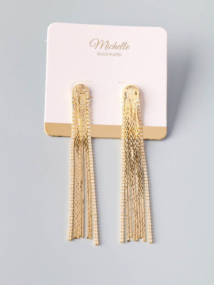 WOMEN'S GOLD STUDS EARRINGS