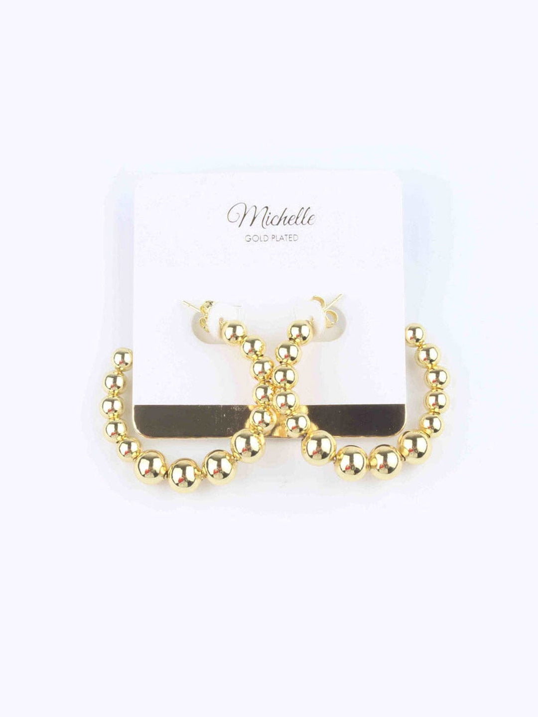 WOMEN'S GOLD HOOPS EARRINGS