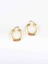 WOMEN'S GOLD HOOPS EARRINGS