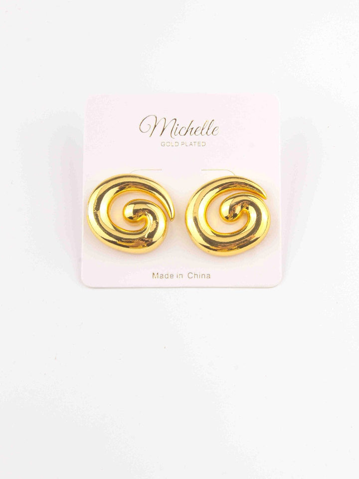 WOMEN'S GOLD PLATED EARRINGS