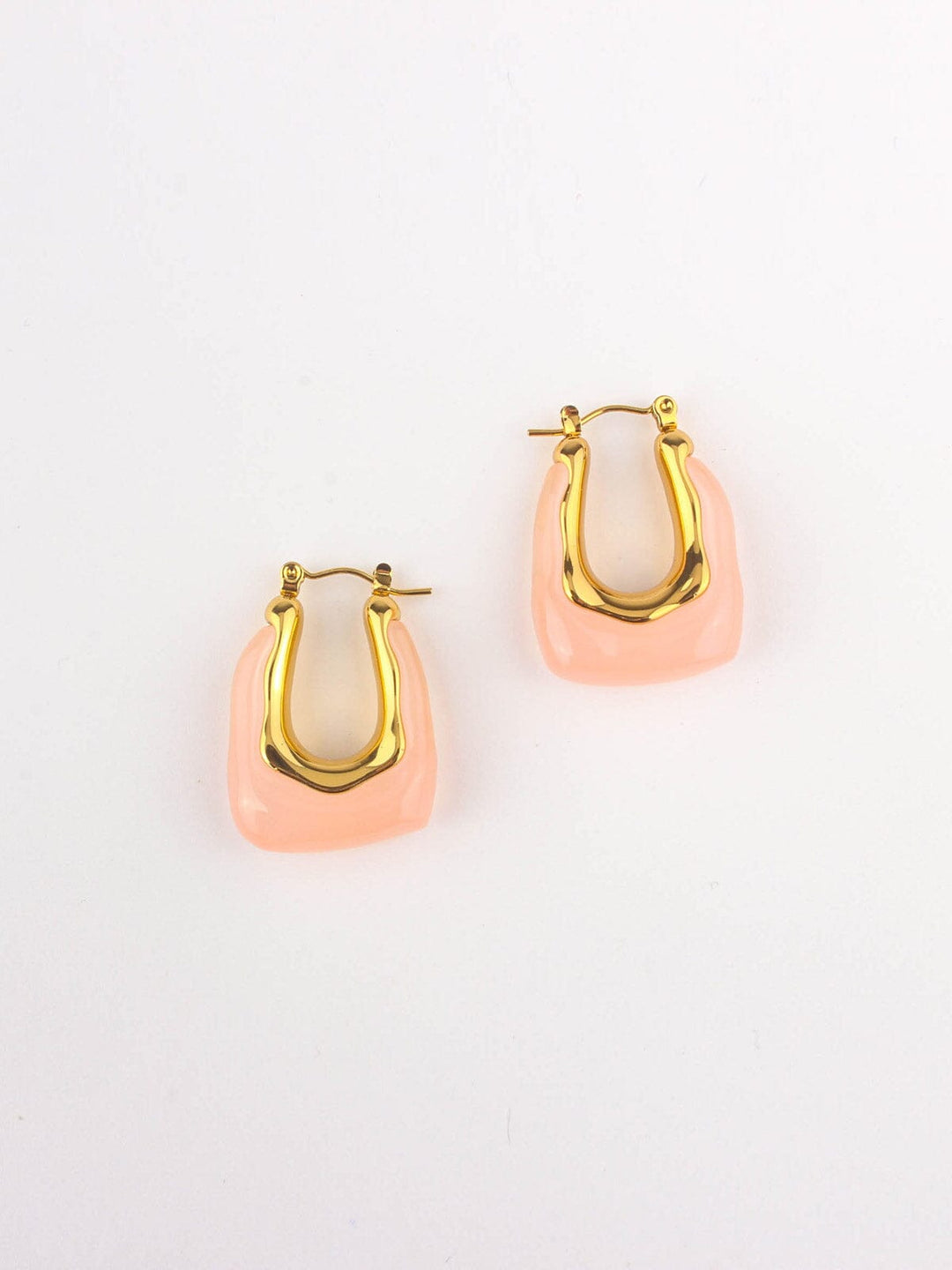 FASHION STAINLESS STEEL HANGING EARRINGS