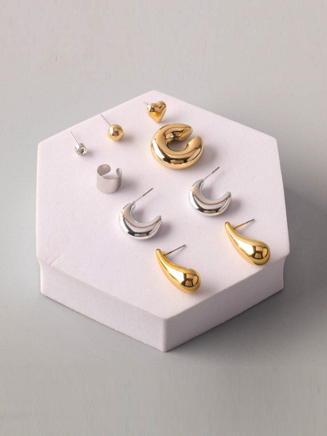 FASHION MULTI PENDANT EARRINGS