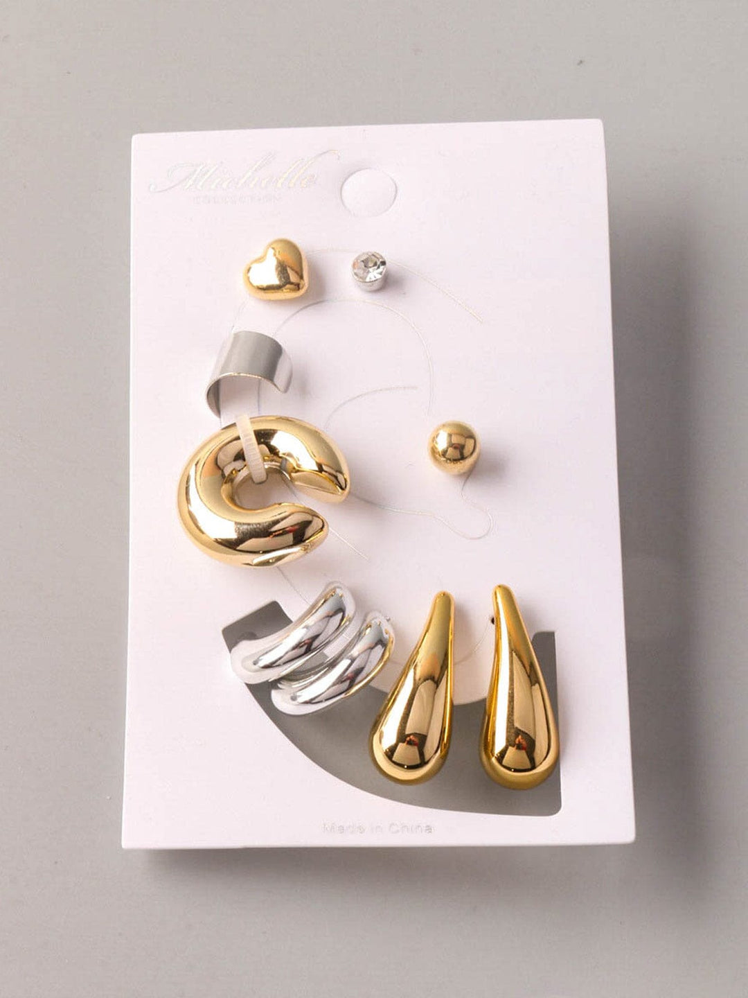 FASHION MULTI PENDANT EARRINGS