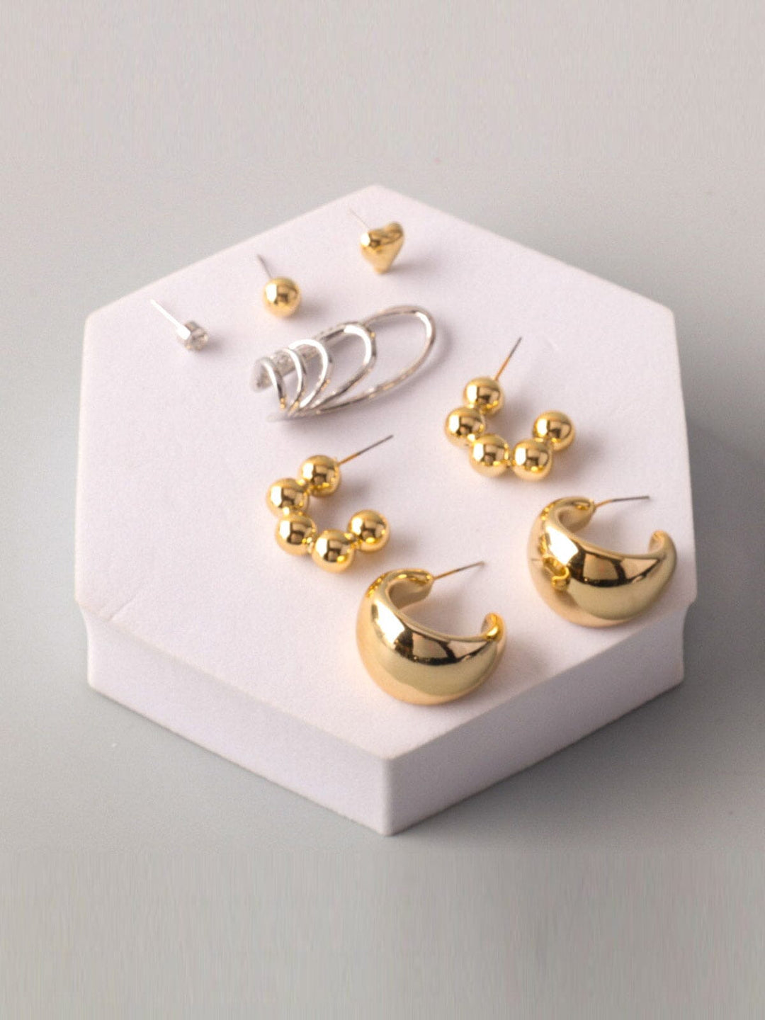 FASHION MULTI PENDANT EARRINGS