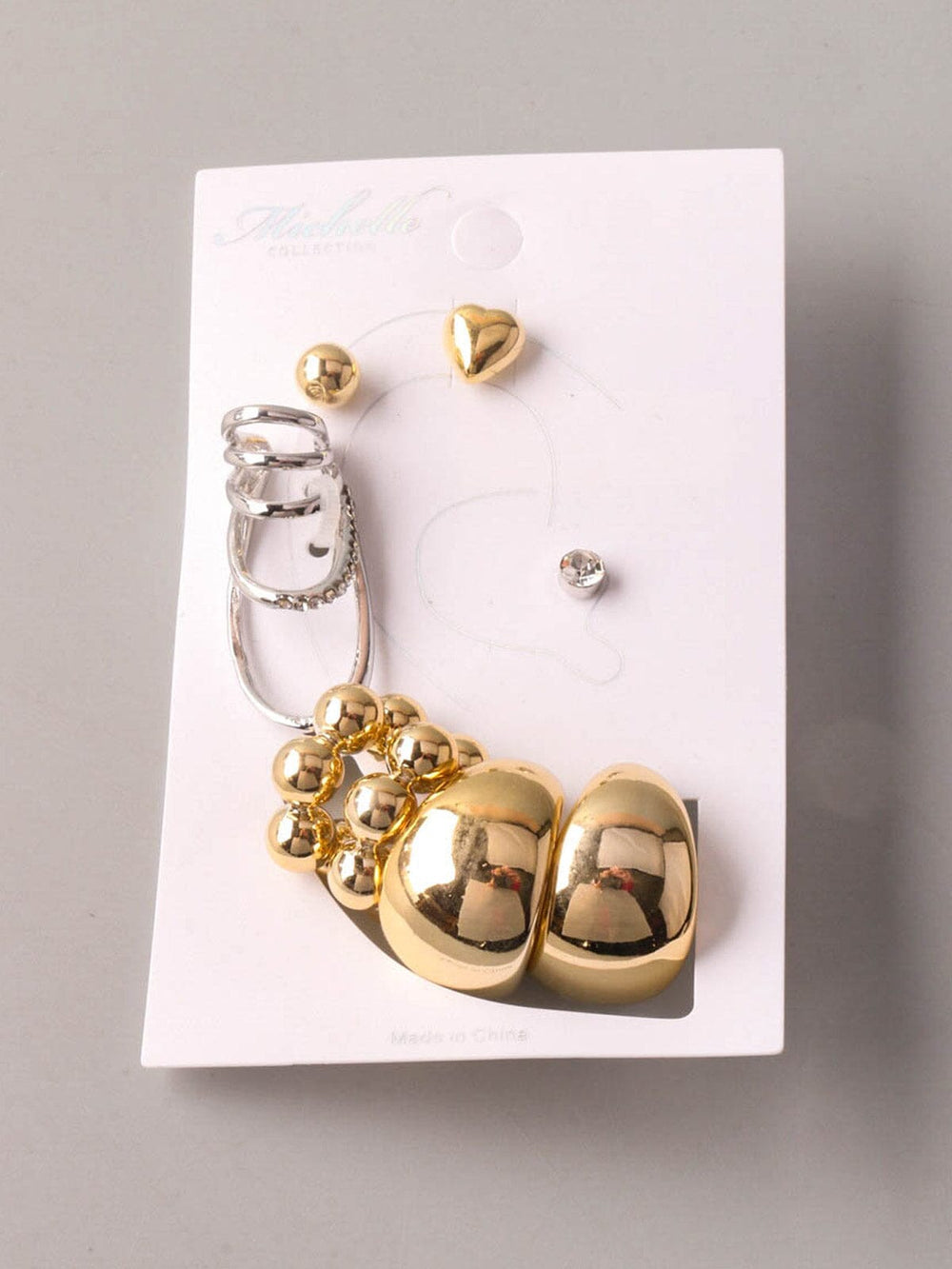 FASHION MULTI PENDANT EARRINGS