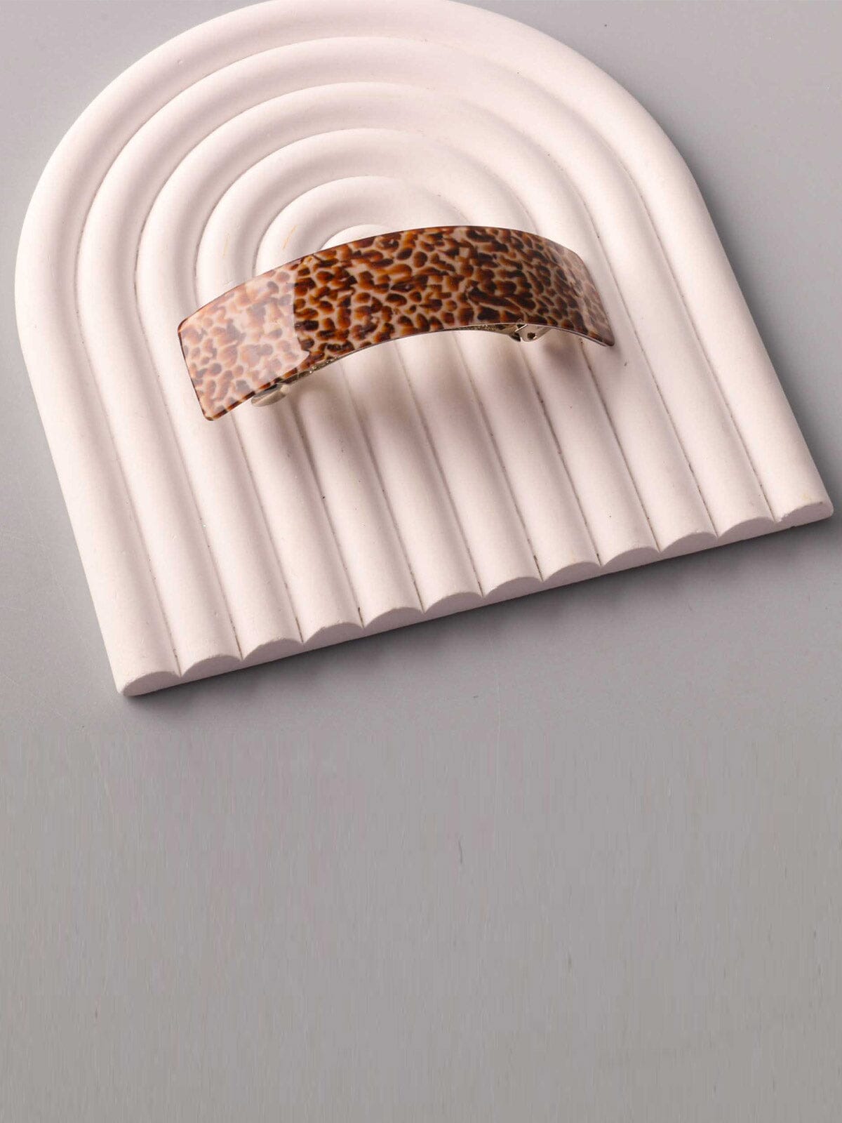 FASHION ASSORTED ANIMAL PRINT HAIR BARRETTE
