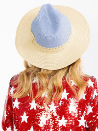 WOMEN'S COLORBLOCK SUN HAT