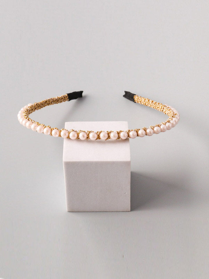 WOMEN'S PEARL DESIGN HEADBANDS