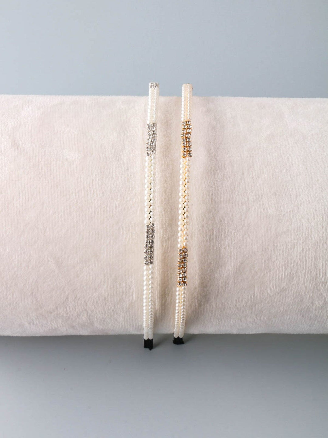 WOMEN'S GOLD & SILVER DESIGN HEADBANDS