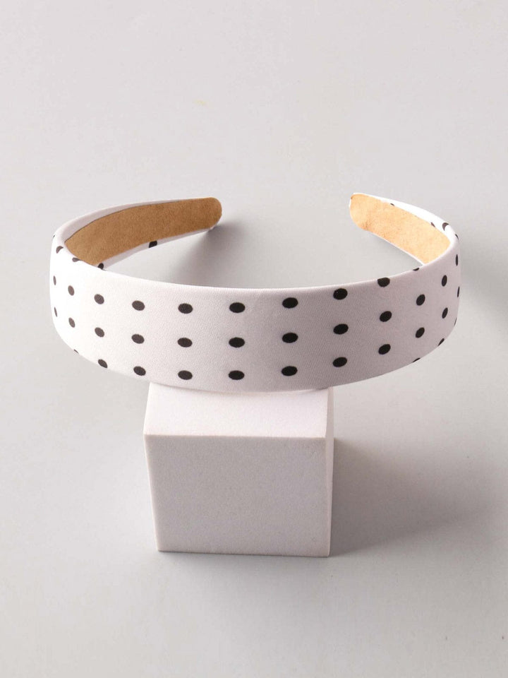 FASHION ASSORTED COLORS POLKA DOTS HEADBAND