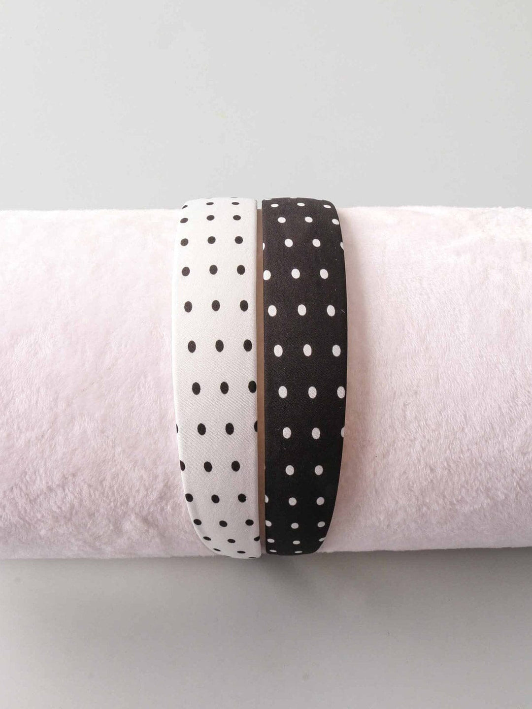 FASHION ASSORTED COLORS POLKA DOTS HEADBAND