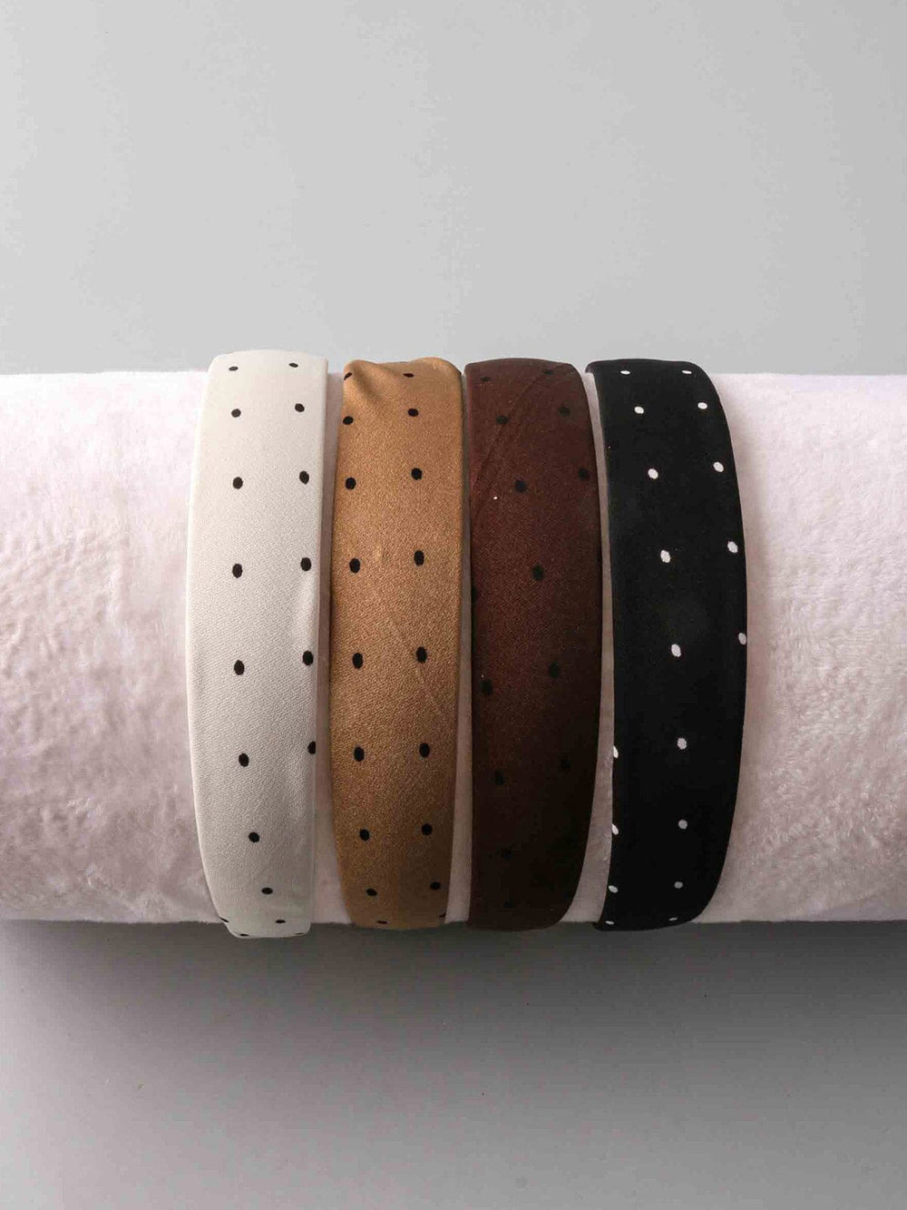 FASHION ASSORTED COLORS POLKA DOTS HEADBAND