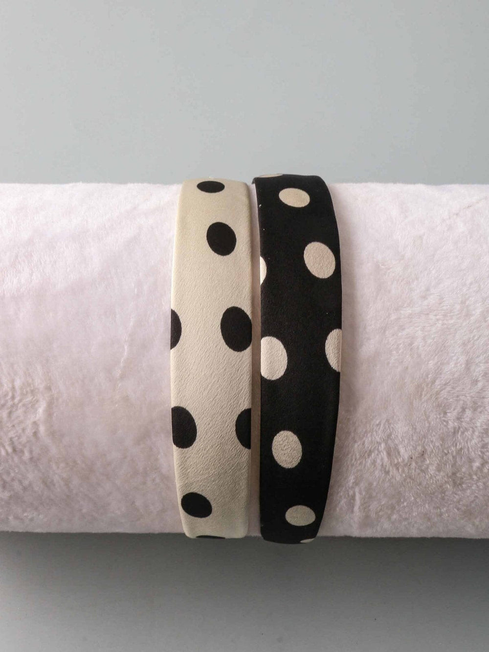 FASHION ASSORTED COLORS POLKA DOTS HEADBAND