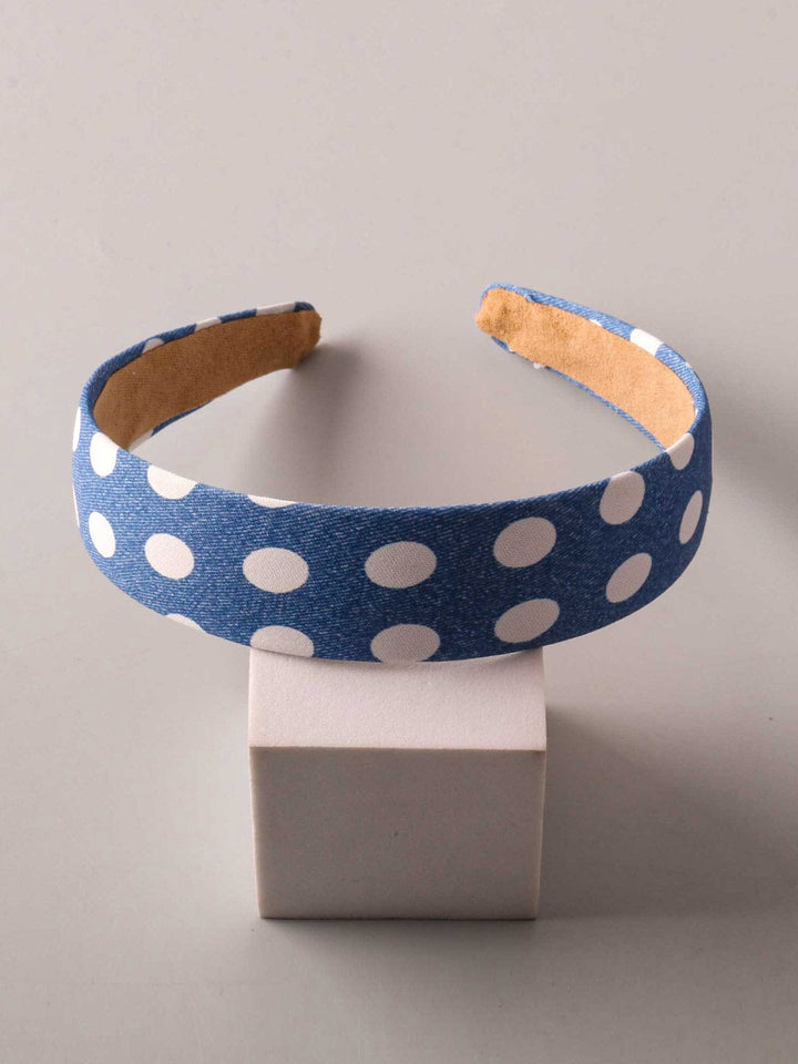 FASHION ASSORTED COLORS POLKA DOTS HEADBAND
