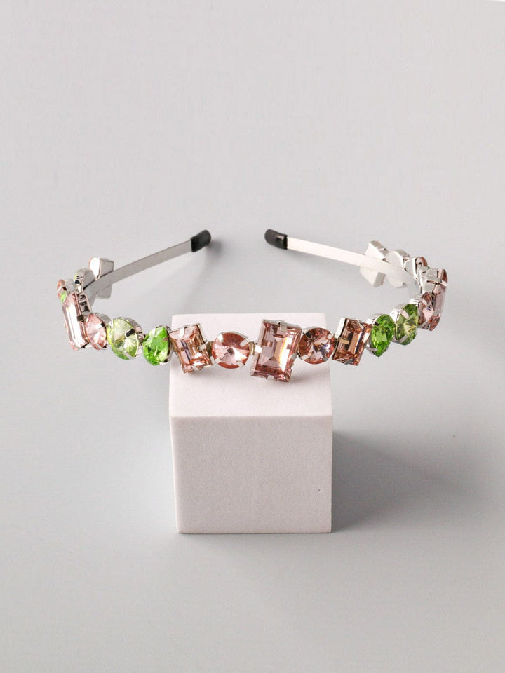 WOMEN'S MULTI COLOR STONES DESIGN HEADBANDS