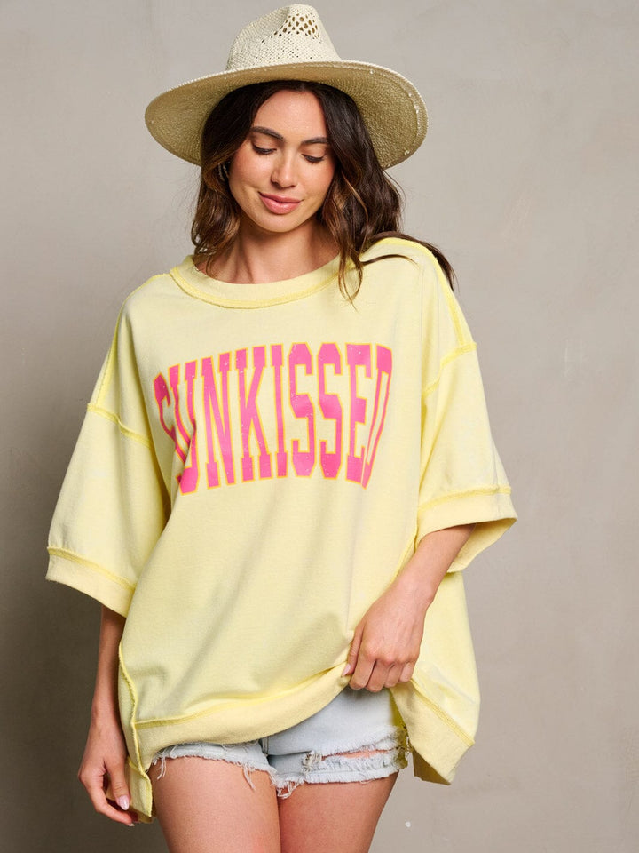 WOMEN'S SHORT SLEEVE GRAPHIC TOP