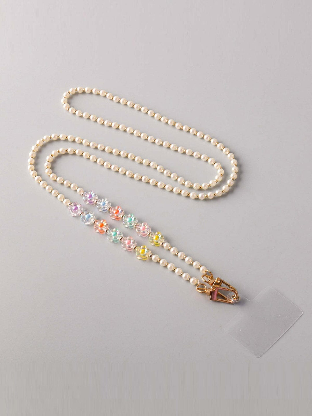 ASSORTED FLOWERS COLORS MULTI USE PHONE CHAINS