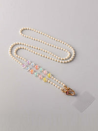 ASSORTED FLOWERS COLORS MULTI USE PHONE CHAINS