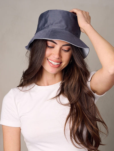 WOMEN'S SOLID BUCKET HATS