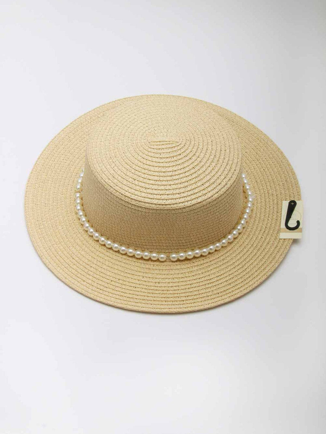 WOMEN'S PEARL DETAILED SUN HATS