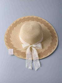 WOMEN'S LACE BOW SUN HATS