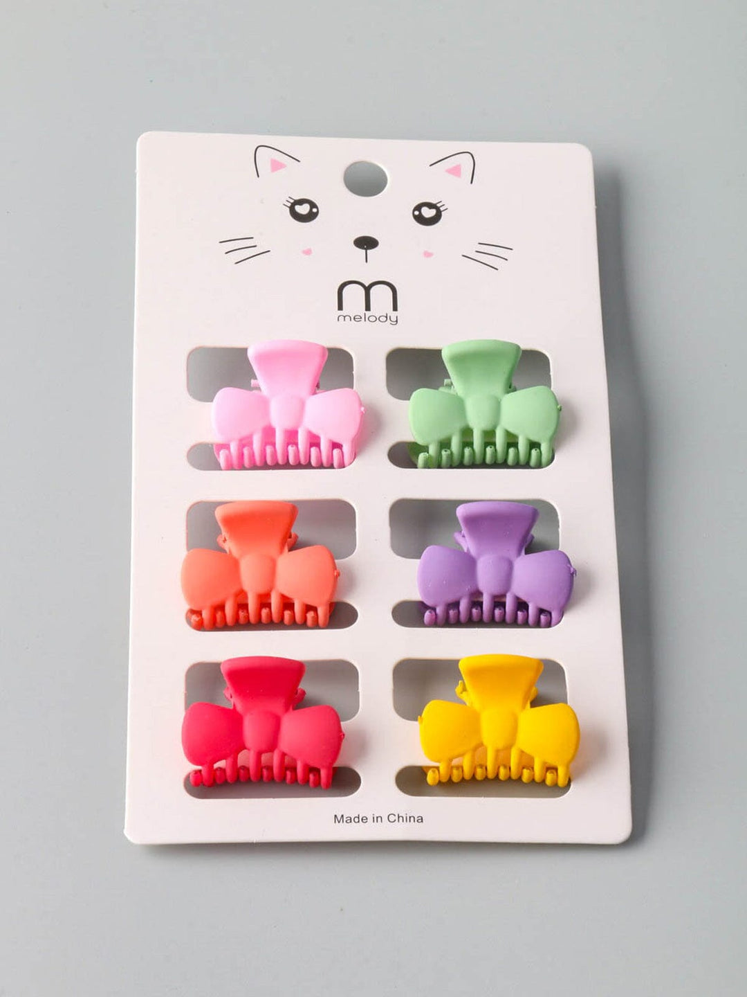 WOMEN'S ASSORTED COLORS CLAW HAIR CLIP