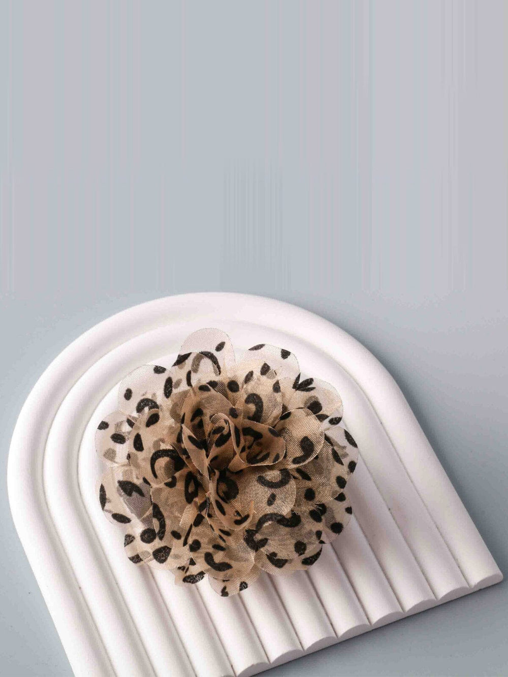 FASHION ASSORTED COLORS ANIMAL PRINT CLAW HAIR CLIPS