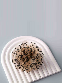 FASHION ASSORTED COLORS ANIMAL PRINT CLAW HAIR CLIPS