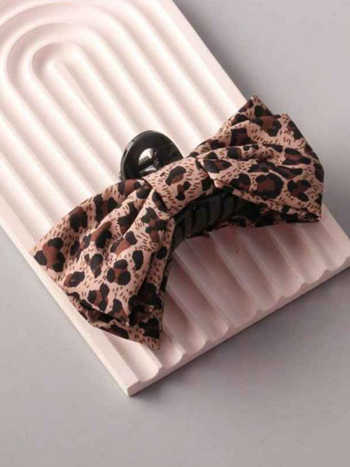 FASHION ASSORTED COLORS BOW HAIR CLAW CLIPS