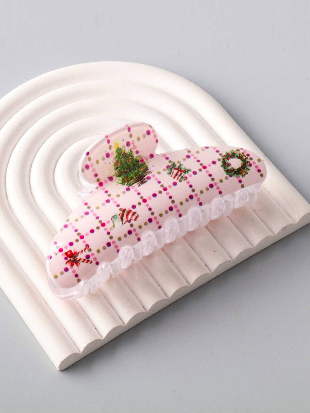 FASHION ASSORTED COLORS HOLIDAY HAIR CLAW CLIPS
