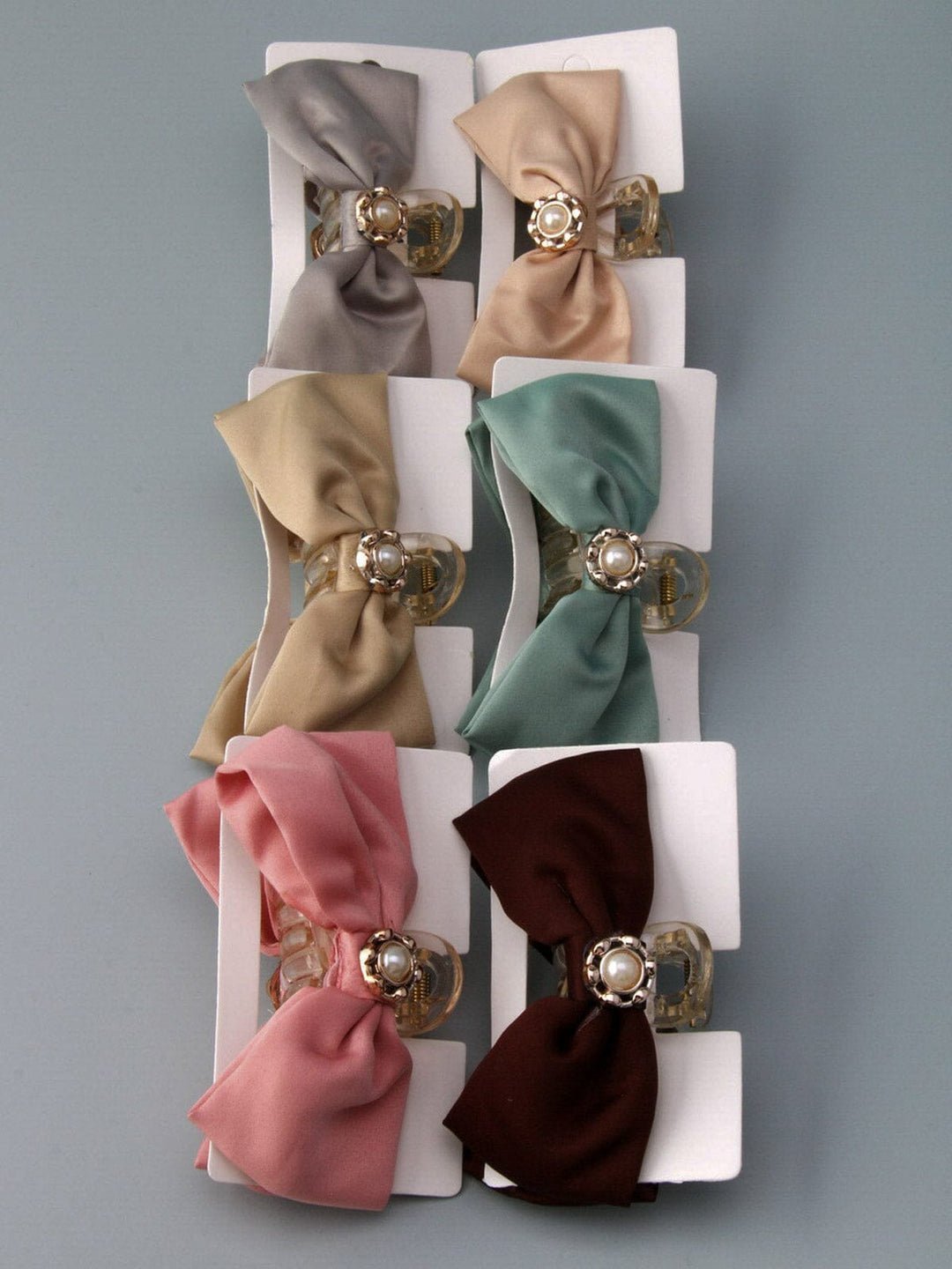 WOMEN'S ASSORTED COLORS CLAW HAIR CLIPS