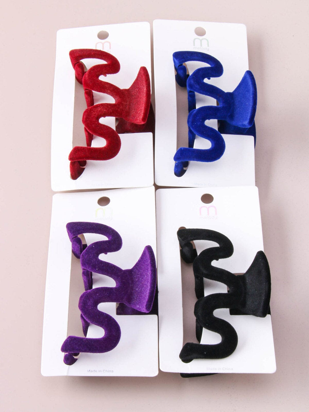 WOMEN'S ASSORTED COLORS HAIR CLIPS