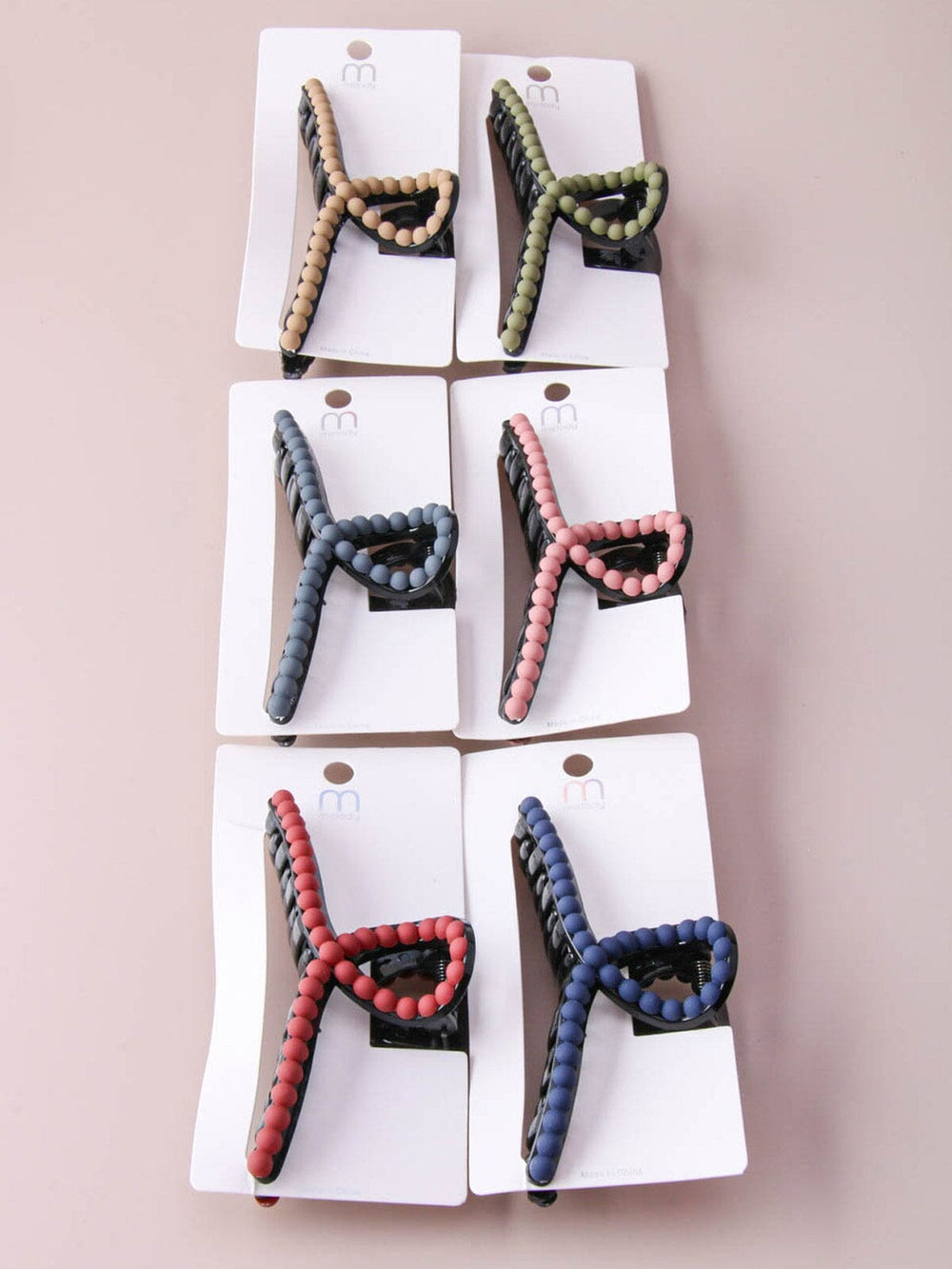 WOMEN'S ASSORTED COLORS HAIR CLIPS