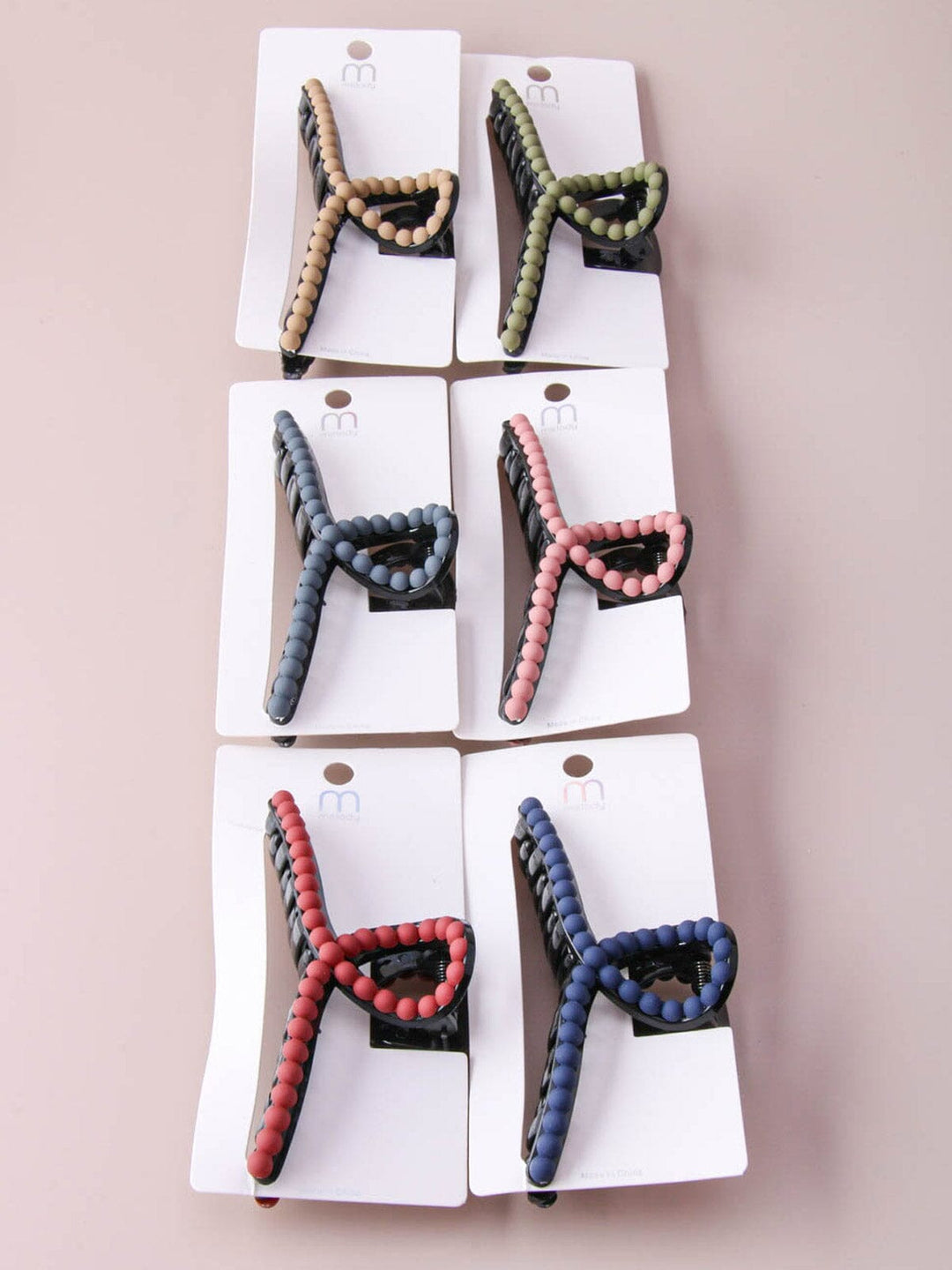 WOMEN'S ASSORTED COLORS HAIR CLIPS