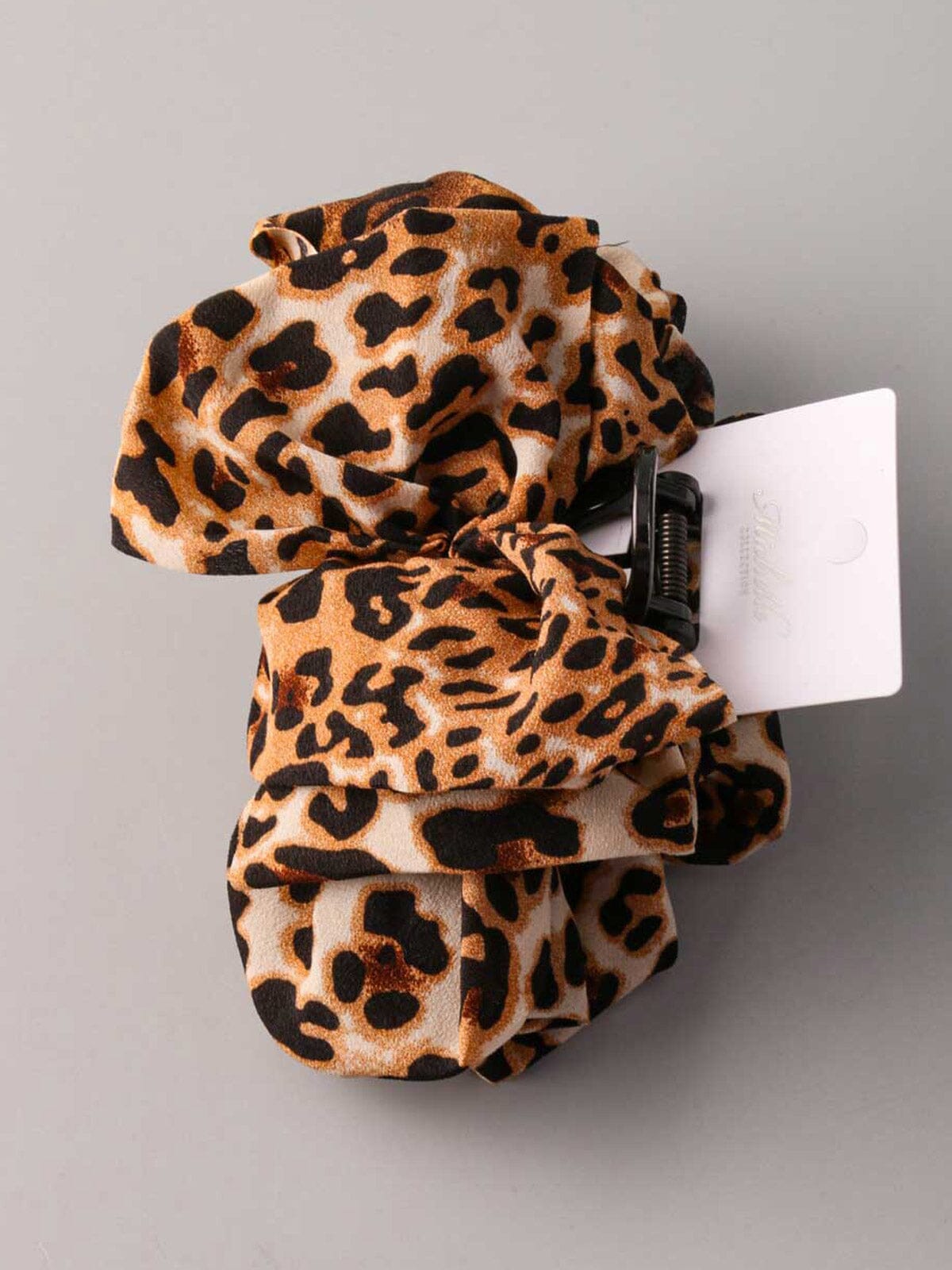 FASHION ANIMAL PRINT CLAW HAIR CLIPS