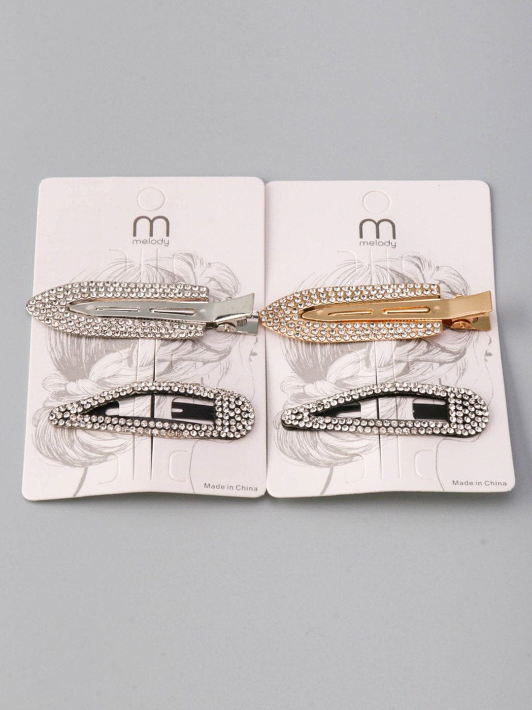 WOMEN'S STONES BARRETTE HAIR CLIP