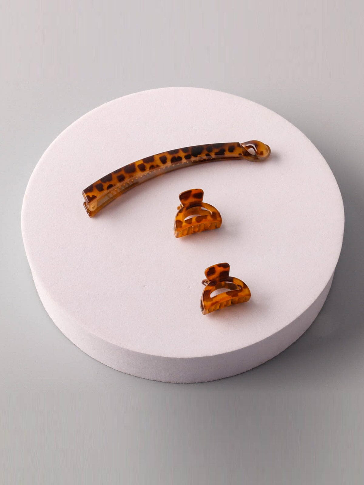 FASHION ANIMAL PRINT HAIR CLIPS
