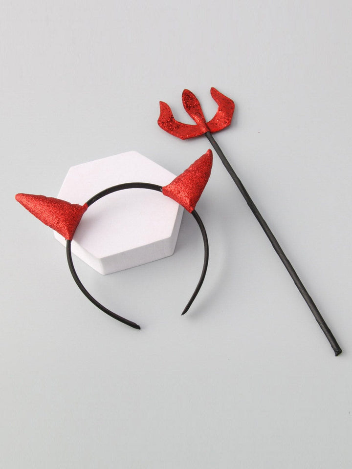 FASHION DECILS HEADBAND & PITCH FORK SET