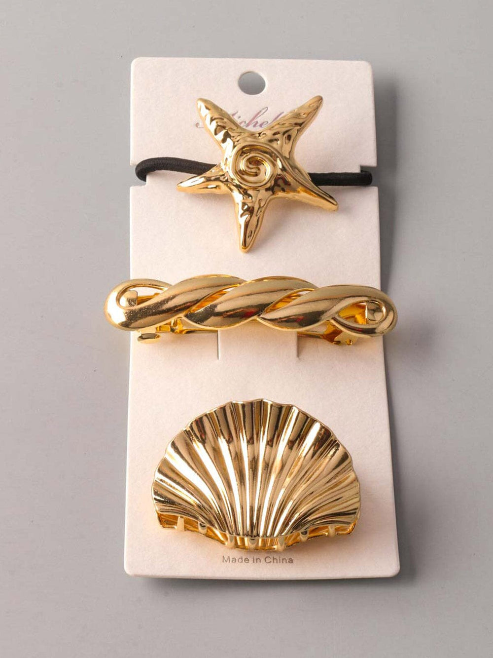 FASHION ASSORTED PENDANTS HAIR SET