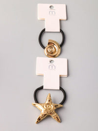 WOMEN'S ASSORTED PENDANTS HAIR SCRUNCHIES