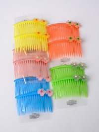 WOMEN'S ASSORTED COLORS FLOWERS HAIR CLIPS