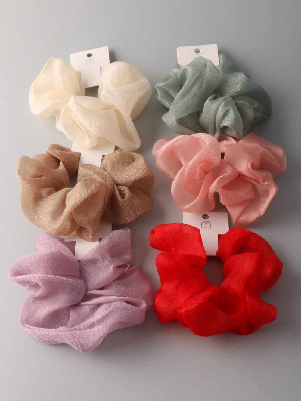 FASHION ASSORTED COLORS SCRUNCHIES