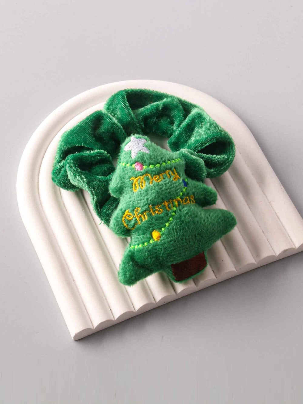 FASHION CHRISTMAS TREE SCRUNCHIES